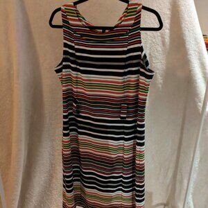 ILE NEW YORK striped dress- Size 14